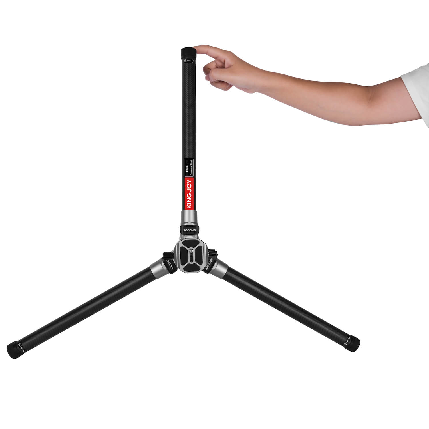 Reisestativ aus Carbon C56C als Set mit T20X Stativkopf Reisestativ aus Carbon C56C als Set mit T20X Stativkopf