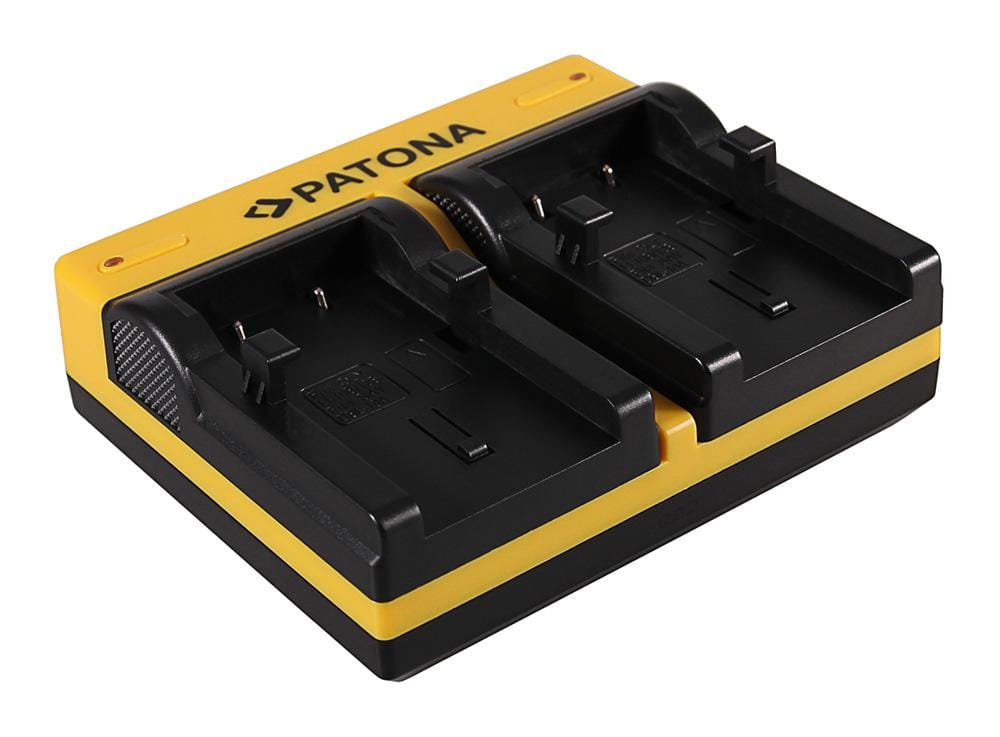 PATONA Dual Ladegerät für Olympus Li‑10B Camedia C50 Zoom C5000 Zoom C60 Zoom C760 Ultra inkl. Micro‑USB Kabel