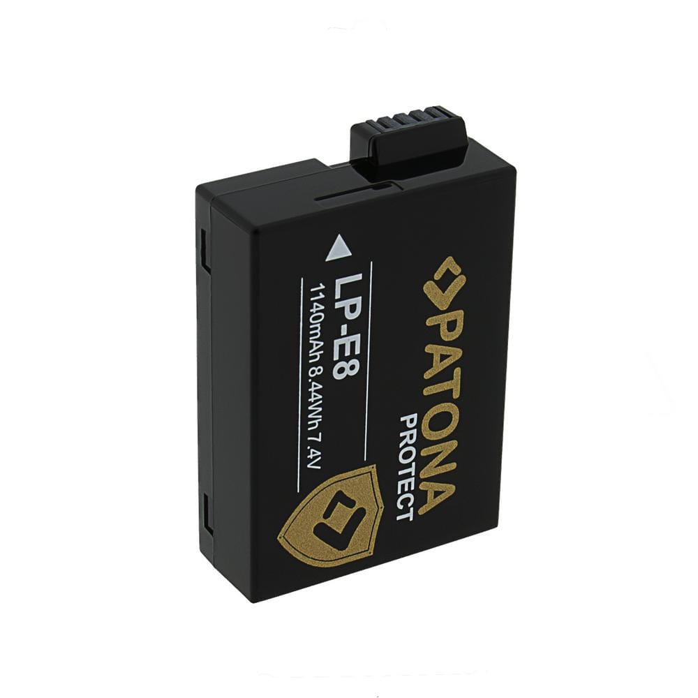 PATONA PROTECT Akku für Canon EOS 550D 600D 650D 700D LPE8 LP-E8 LP-E8+ PATONA PROTECT Akku für Canon EOS 550D 600D 650D 700D LPE8 LP-E8 LP-E8+