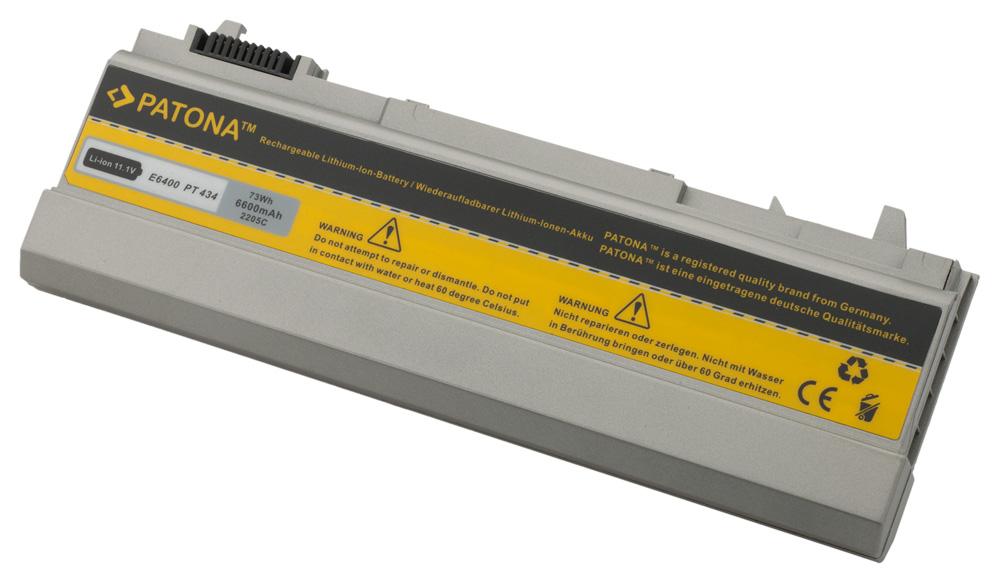 PATONA Akku für Dell Latitude E-6400 E-6410 E-6500 E-6510 6600mAh