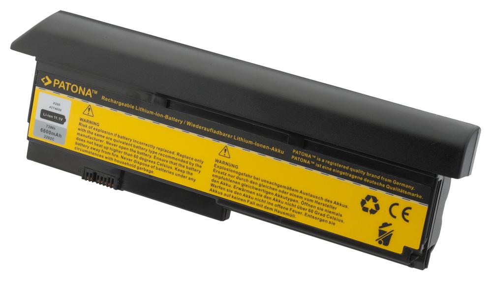 PATONA Akku für IBM X200 X200S 42T4543 42T4646 42T4650 42T4560 43R9253