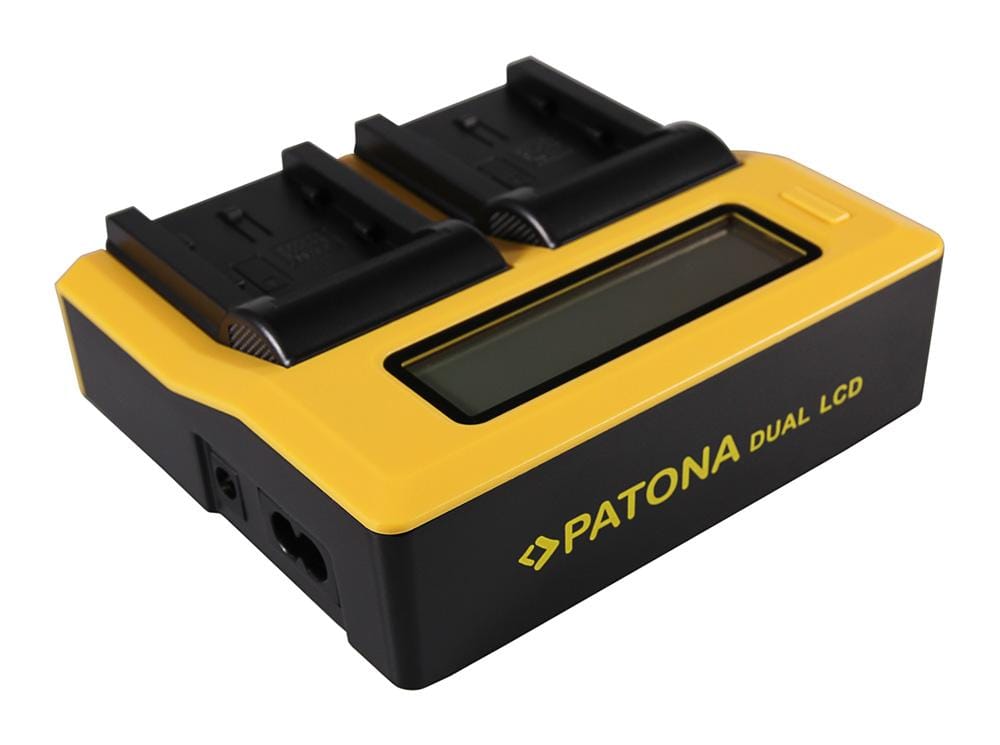 PATONA Dual LCD USB Ladegerät für Samsung IA-BP210E HMX HMXH203 HMX-H203 IA-BP210E SMX SMXF40