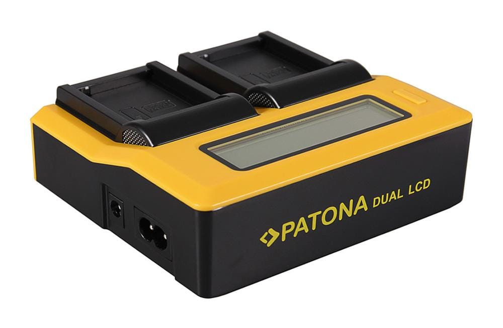 PATONA Dual LCD USB Ladegerät für Fujifilm NPW126 NPW-126 NP-W126