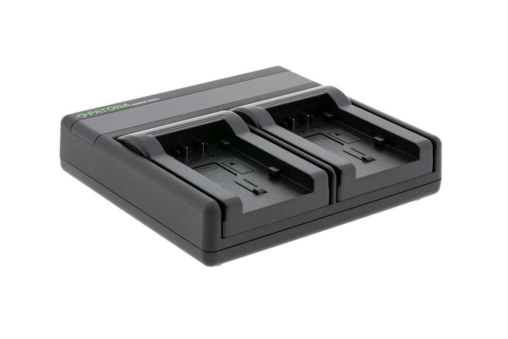 PATONA Premium Dual PD Performance Ladegerät für Panasonic VW-VBK180 inkl. USB‑C Input/Output
