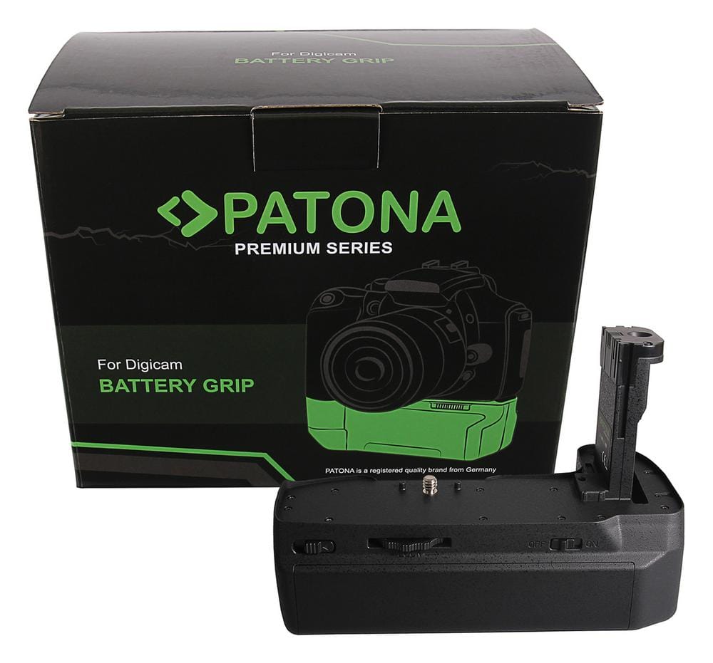 PATONA Premium Batteriegriff für Blackmagic 4K 6K für 3 Akkus LP-E6N inkl. USB-C Netzteil PATONA Premium Batteriegriff für Blackmagic 4K 6K für 3 Akkus LP-E6N inkl. USB-C Netzteil
