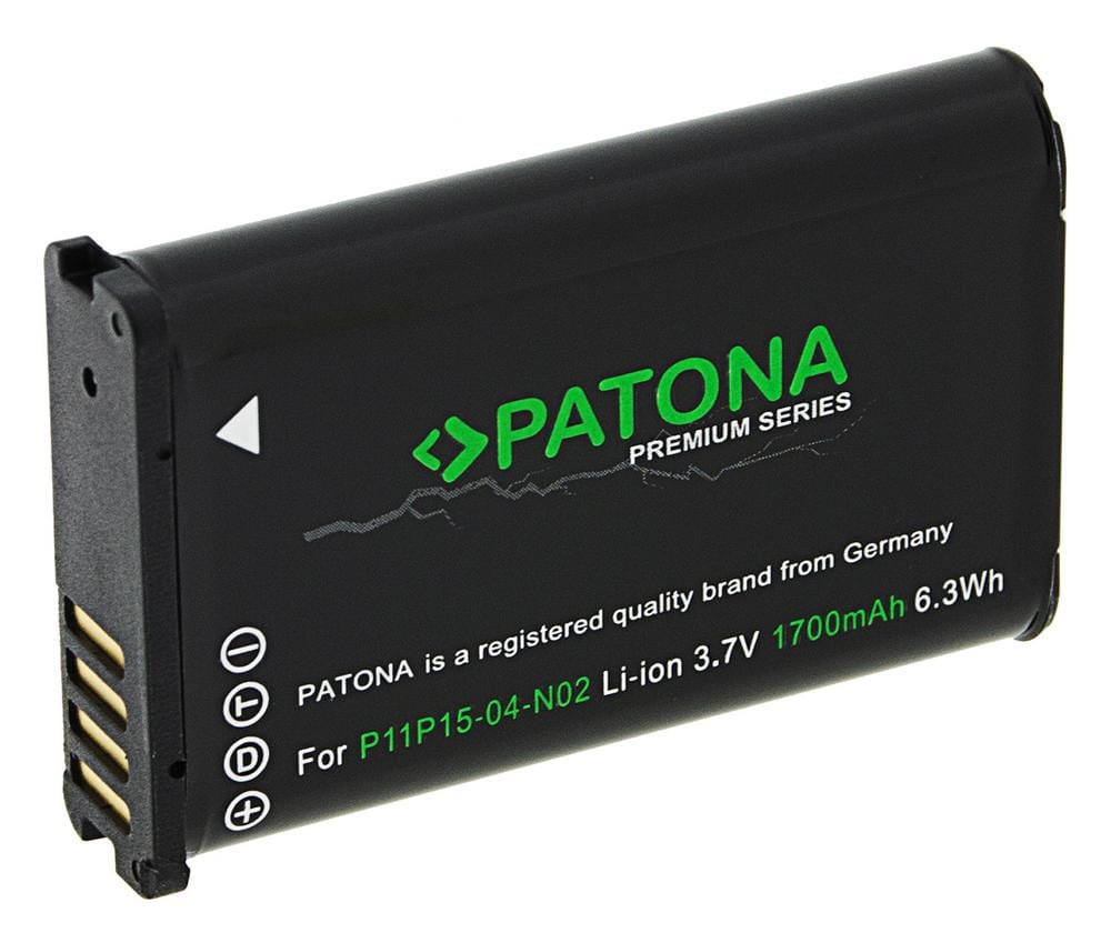 PATONA Premium Akku für Garmin Montana Virb Elite Monterra 600 650 650t