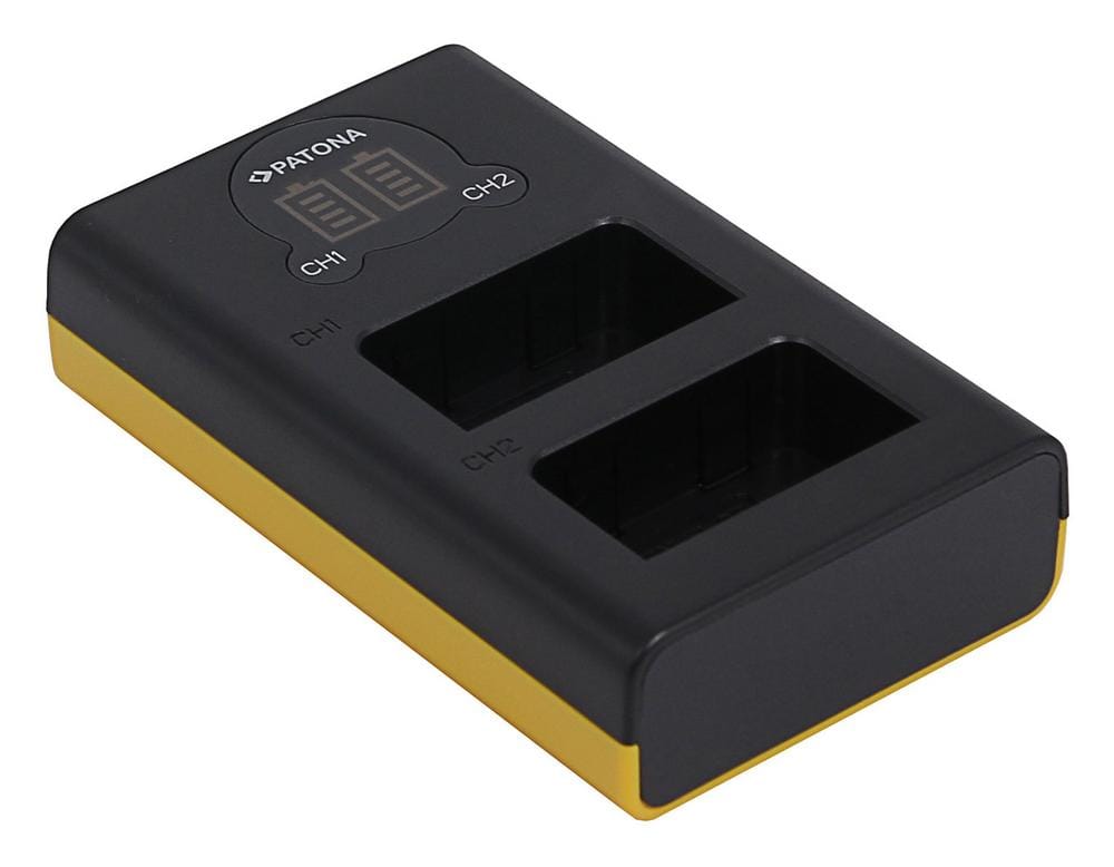 PATONA Dual LCD USB Ladegerät für Nikon EN-EL25 Z30 Z50 Z fc