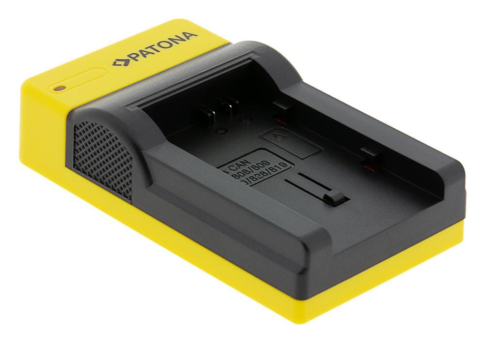 PATONA Slim USB Ladegerät mit USB‑C Input für Canon BP‑808 FSxx FS10 FS‑10 FS100 FS‑100 FS11 FS‑11 BP PATONA Slim USB Ladegerät mit USB‑C Input für Canon BP‑808 FSxx FS10 FS‑10 FS100 FS‑100 FS11 FS‑11 BP