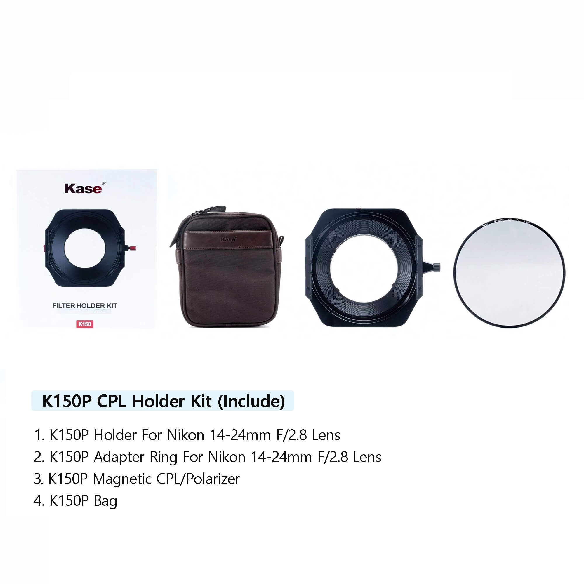 K150P_Set_for_Nikon_14-24_f2.8_CPL_01 K150P Filterhalter Set für Nikon 14-24 F2.8 mit Polfilter