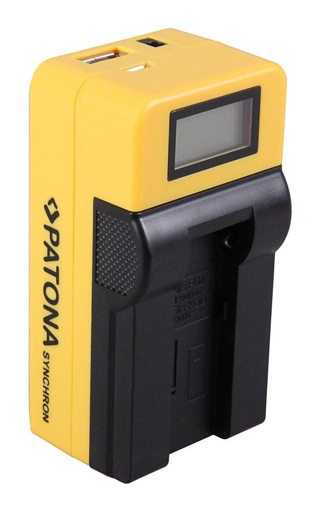PATONA Synchron USB Ladegerät für Fuji NP 100 NP-80 Kodak mit LCD-Display PATONA Synchron USB Ladegerät für Fuji NP 100 NP-80 Kodak mit LCD-Display