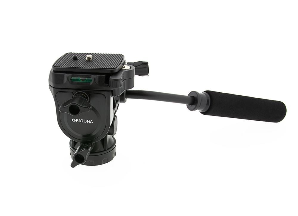 PATONA Premium TRIPOD GEZI DV EASY 140 Set bis 165,5 cm Länge inkl. Kugelkopf inkl. Tasche