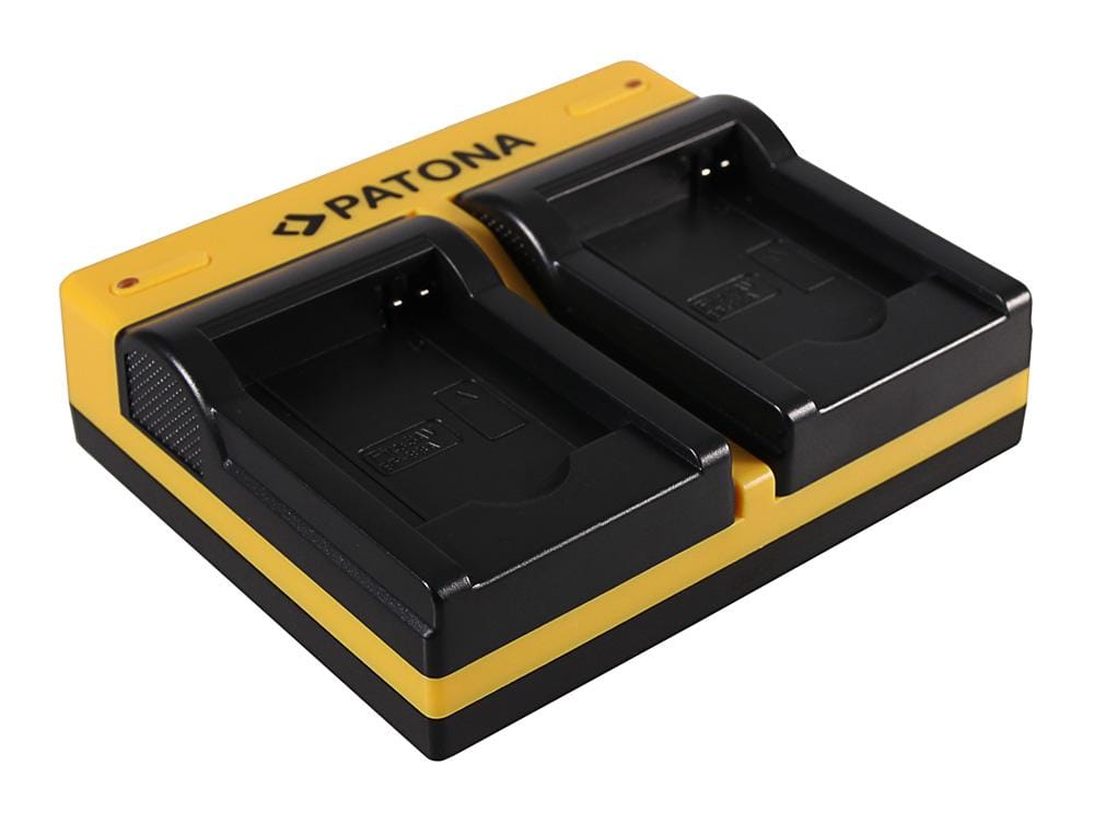 PATONA Dual Ladegerät für Samsung BP-88A DV200 DV300 inkl. Micro-USB Kabel PATONA Dual Ladegerät für Samsung BP-88A DV200 DV300 inkl. Micro-USB Kabel