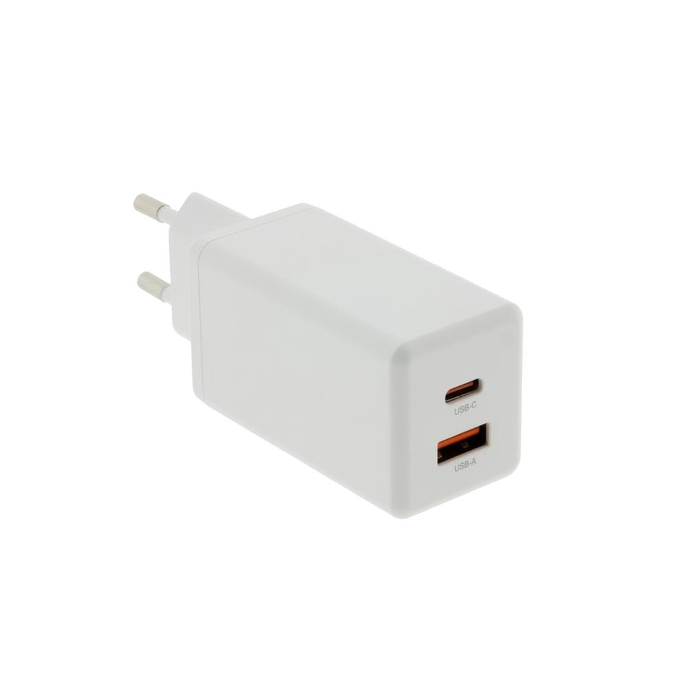 PATONA Premium GaN PD65W Adapter weiß 1x USB-C 1x USB-A PD3.0 QC3.0 PATONA Premium GaN PD65W Adapter weiß 1x USB-C 1x USB-A PD3.0 QC3.0