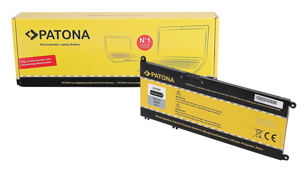 PATONA Akku für DELL Inspiron 13 15 17 G3 15 G3 17 G5 15 G7 15 Latitude 14 15 Vostro 15 33YDH PVHT1 0