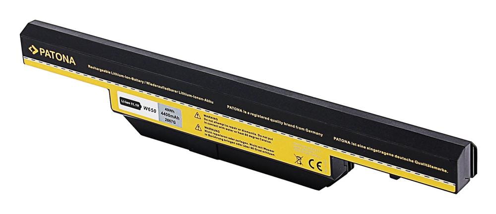 PATONA Akku für CLEVO W650 W670RC NP5673 Serie Sager NP5673-S Serie 6-87-W650S-4D7A2