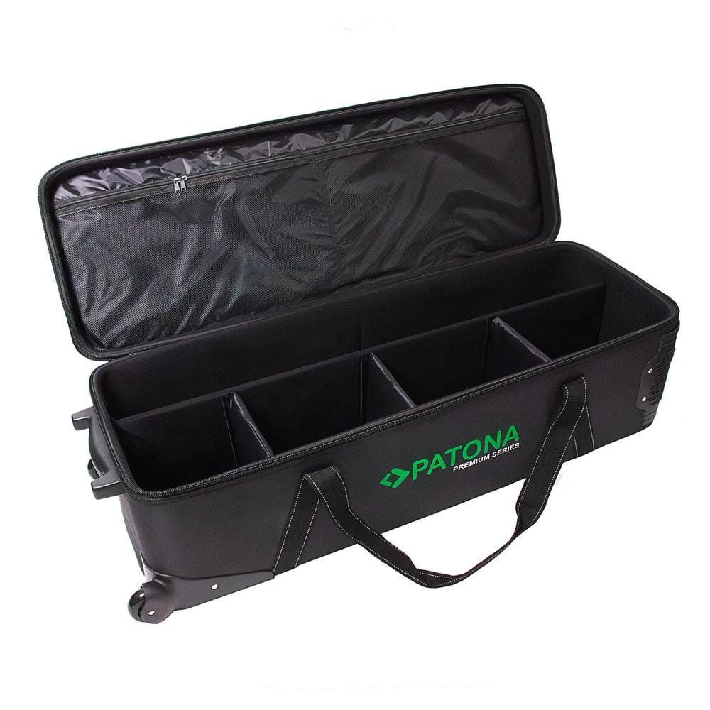 PATONA Premium Rollkoffer 108 cm für Stative Studioblitze LED-Leuchten Zubehör Fotoequipment