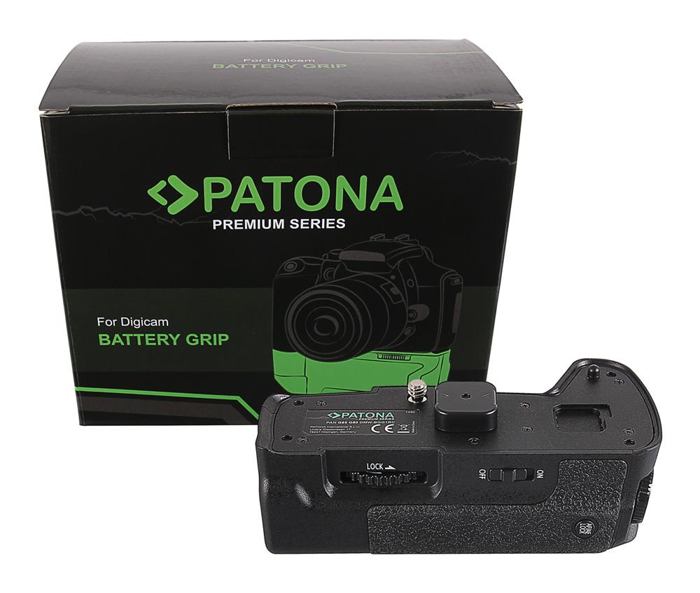 PATONA Premium Batteriegriff Panasonic DMW-BGG1RC G80 G85 G90 G95 für 1 x DMW-BLC12 Akku inkl. Fernbedienung