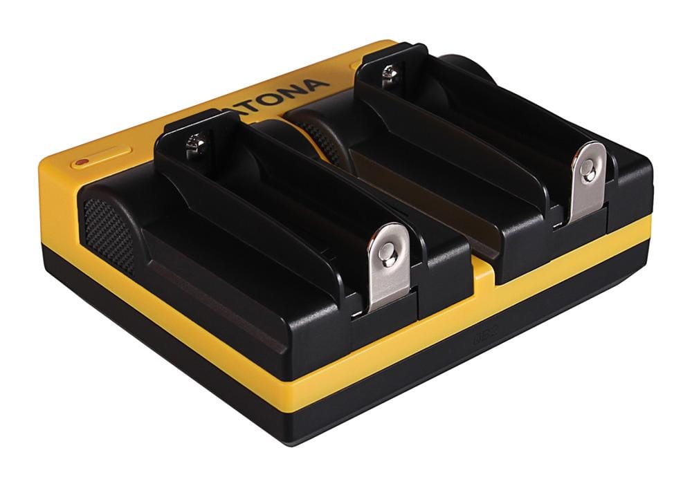 PATONA Dual Ladegerät für 18650 Zelle ICR18650-26F INR18650F1L NCR18650B US18650VTC5 US18650VTC6