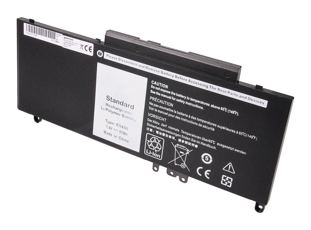 PATONA Akku 7.4 V für Dell Latitude 3150 3160 E5250 E5450 E5550 6MT4T 8V5G