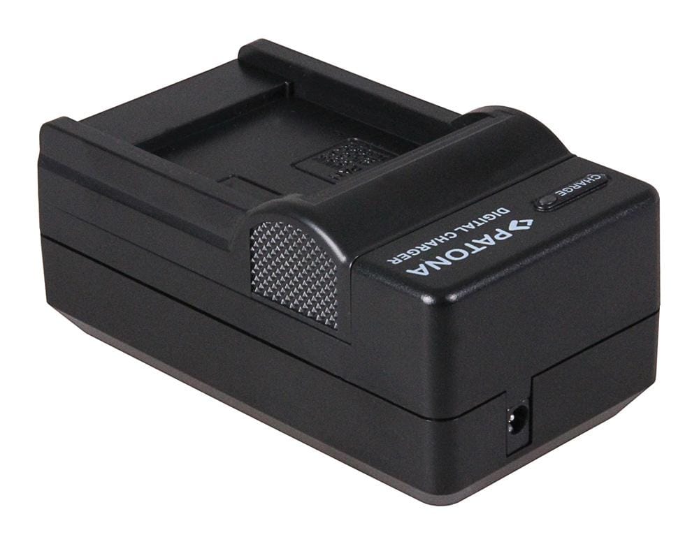 PATONA 2in1 Ladegerät für Panasonic Akku DMW-BCG10 DMC-TZ6 DMC-TZ7 DMC-ZS1 ZS3 inkl. KFZ-Lader (12V)