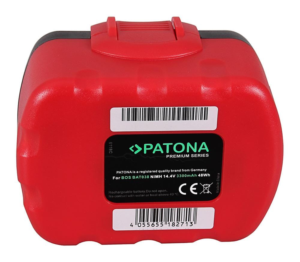 PATONA Premium Akku für Bosch BAT038 AHS 41 ART 26 EXACT 700 GDR 14 12 V 14.4 V GDS 14 12 V