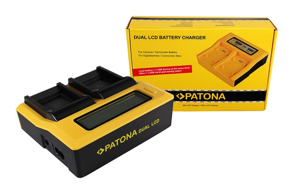 PATONA Dual LCD USB Ladegerät für Casio Panasonic CGA S007E Exilim EXZ150 EX Z150 EXZ155 EX Z155 PATONA Dual LCD USB Ladegerät für Casio Panasonic CGA S007E Exilim EXZ150 EX Z150 EXZ155 EX Z155