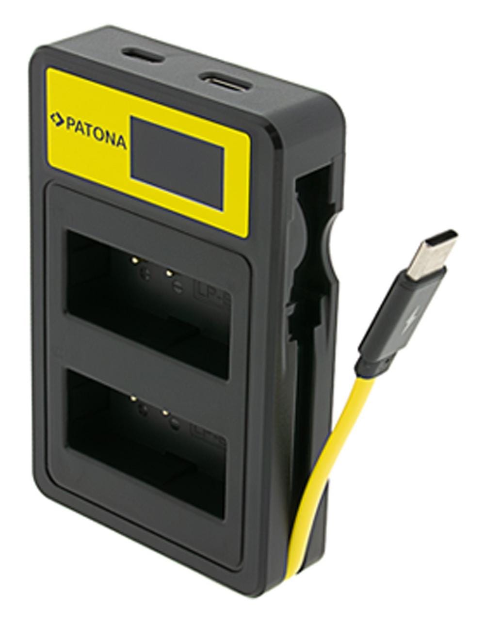 PATONA Smart Dual LCD USB Ladegerät für Canon LP‑E10 EOS EOS1100D EOS‑1100D Rebel T3 Kiss X50 PATONA Smart Dual LCD USB Ladegerät für Canon LP‑E10 EOS EOS1100D EOS‑1100D Rebel T3 Kiss X50