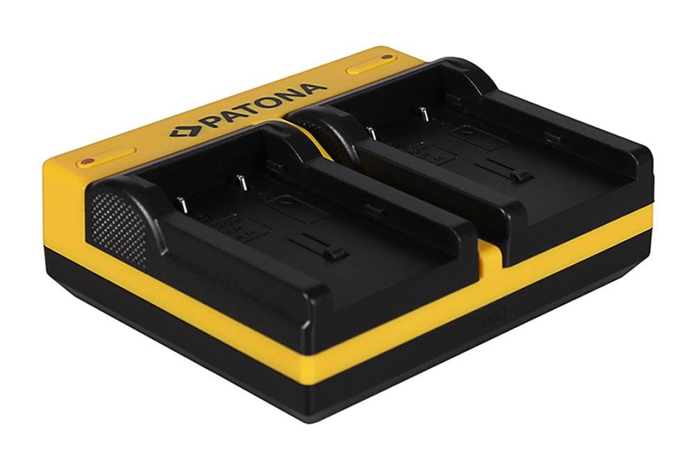 PATONA Dual Ladegerät für Canon NB-2L Camcorder MV5 MV5i MV5iMC MV6iMC MV790 MV800 inkl. Micro-USB Kabel