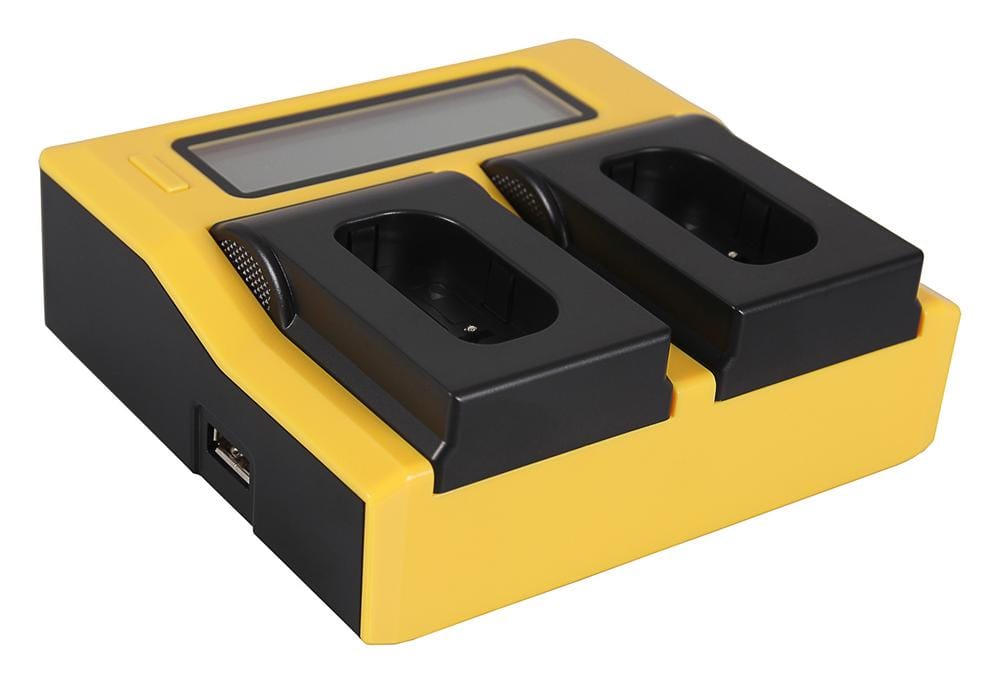 PATONA Dual LCD USB Ladegerät für Panasonic DMW-BLJ31 Lumix DC-S1 DC-S1R DC-S1H