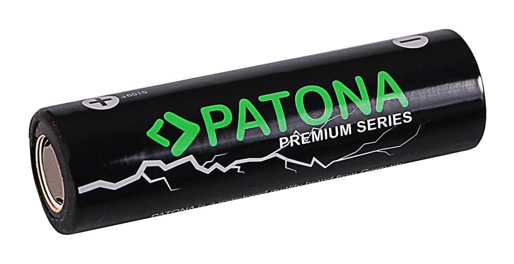 PATONA Premium 18650 Li‑Ion Akku ungeschützt flattop 3,7 V 3500 mAh für E‑Zigaretten Powerbanks Taschenlampen e‑Bike