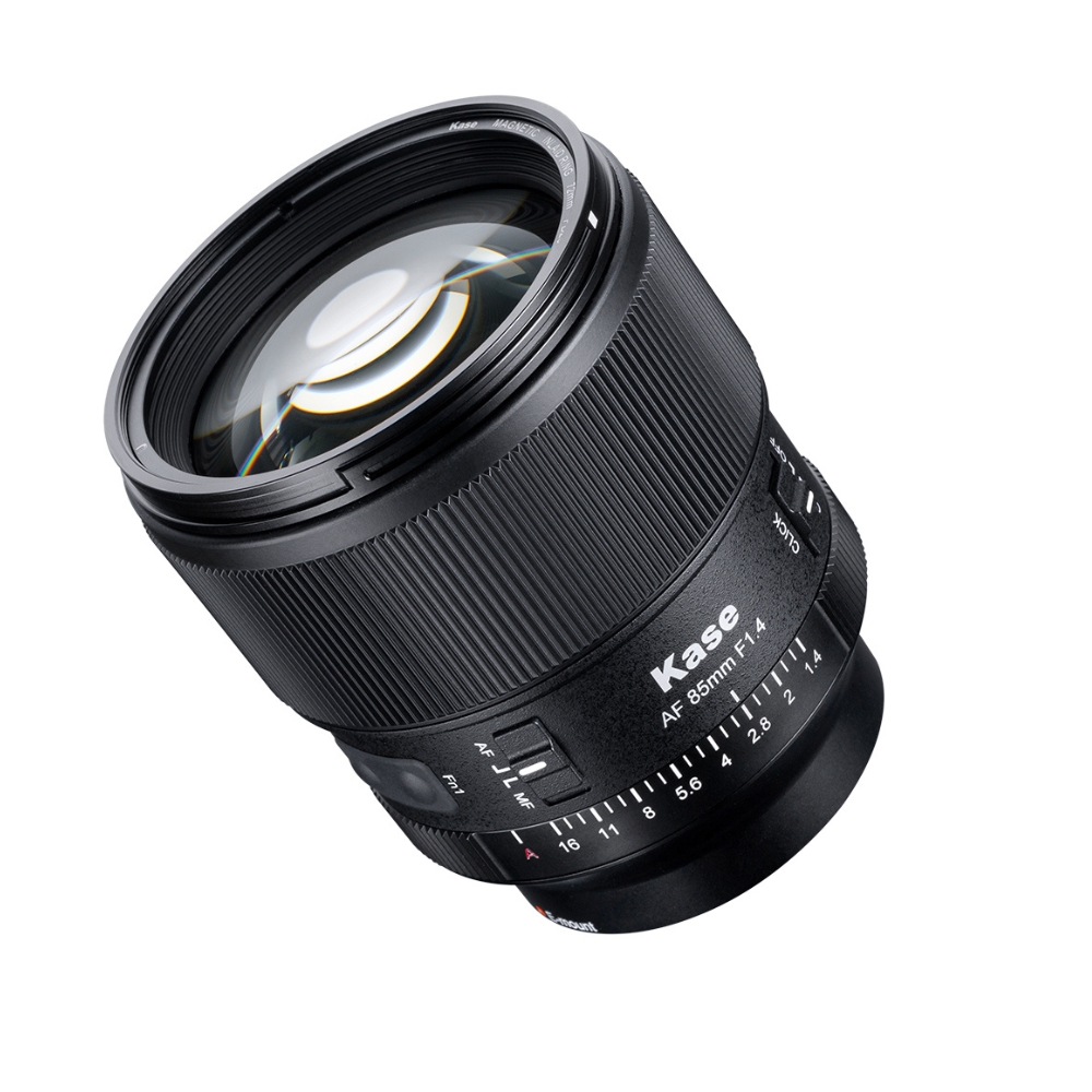 Kase 85mm F1.4 Portrait Objektiv – Nikon Z Mount mit Magnetfilter-Technologie Kase 85mm F1.4 Portrait Objektiv – Nikon Z Mount mit Magnetfilter-Technologie