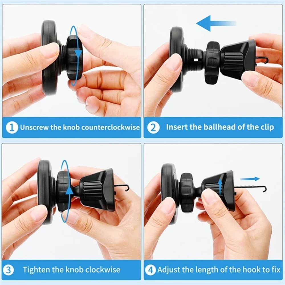 Magnetische Smartphone Autohalterung mit Magsafe Magnetische Smartphone Autohalterung mit Magsafe