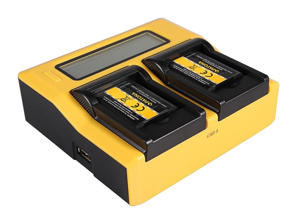 PATONA Dual LCD USB Ladegerät für Nikon ENEL19, Casio NP-120 und CoolPix S2500 S3100 S4100 PATONA Dual LCD USB Ladegerät für Nikon ENEL19, Casio NP-120 und CoolPix S2500 S3100 S4100