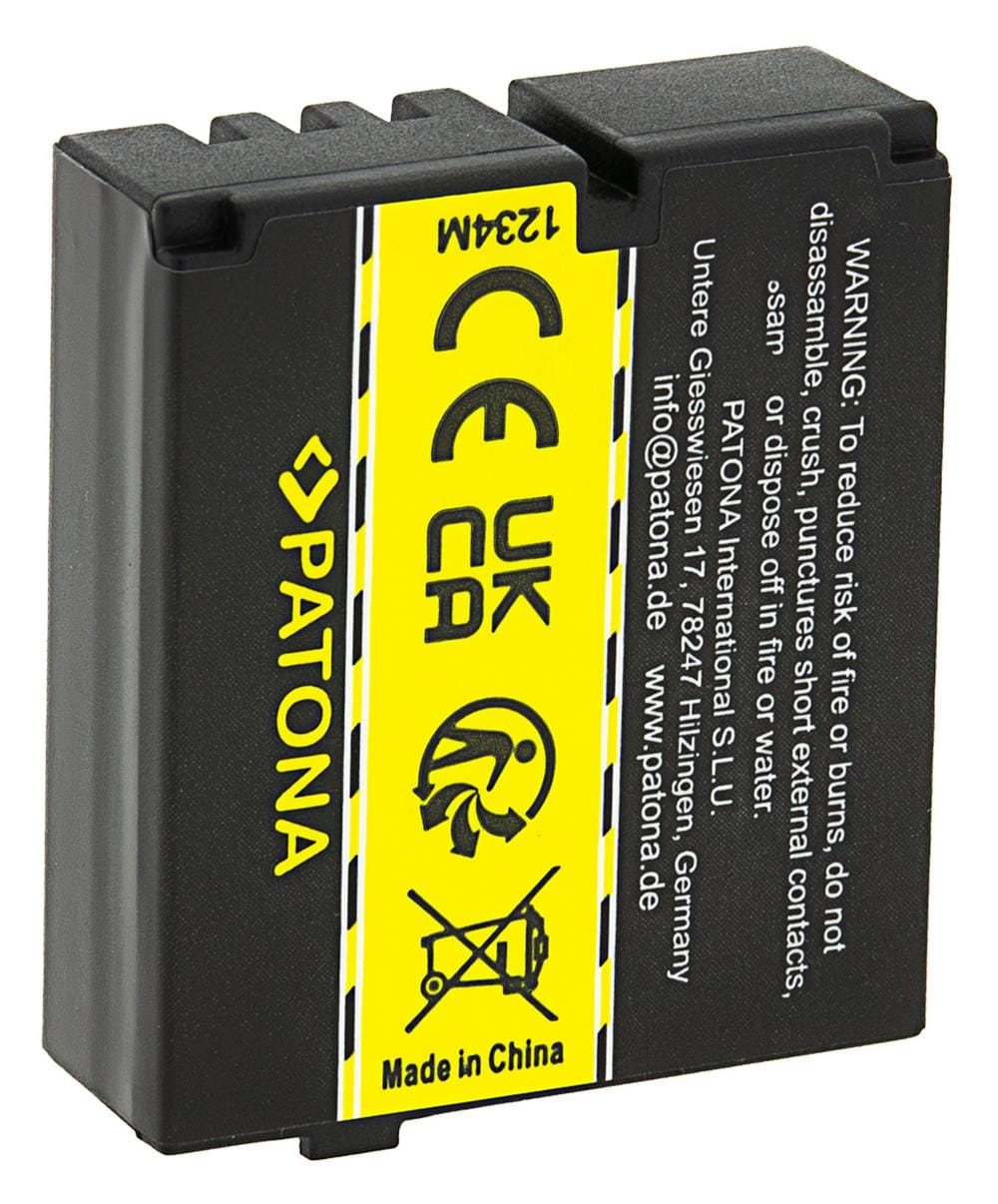 PATONA Akku für Rollei Bullet 3s 4s 5s DS‑SD20 Astak CM‑7200 HD Star 60 PATONA Akku für Rollei Bullet 3s 4s 5s DS‑SD20 Astak CM‑7200 HD Star 60