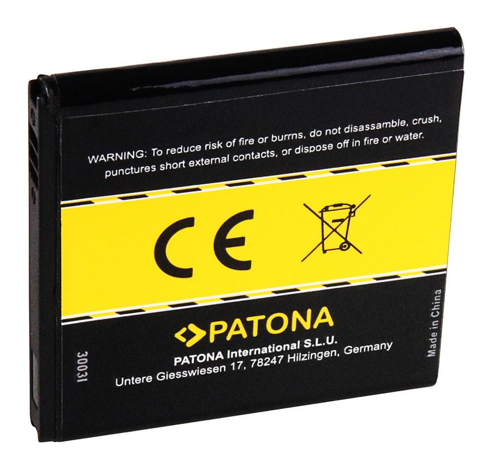PATONA Akku für Samsung i8250 I589 I897 I9000 i9000 Galaxy S I9001