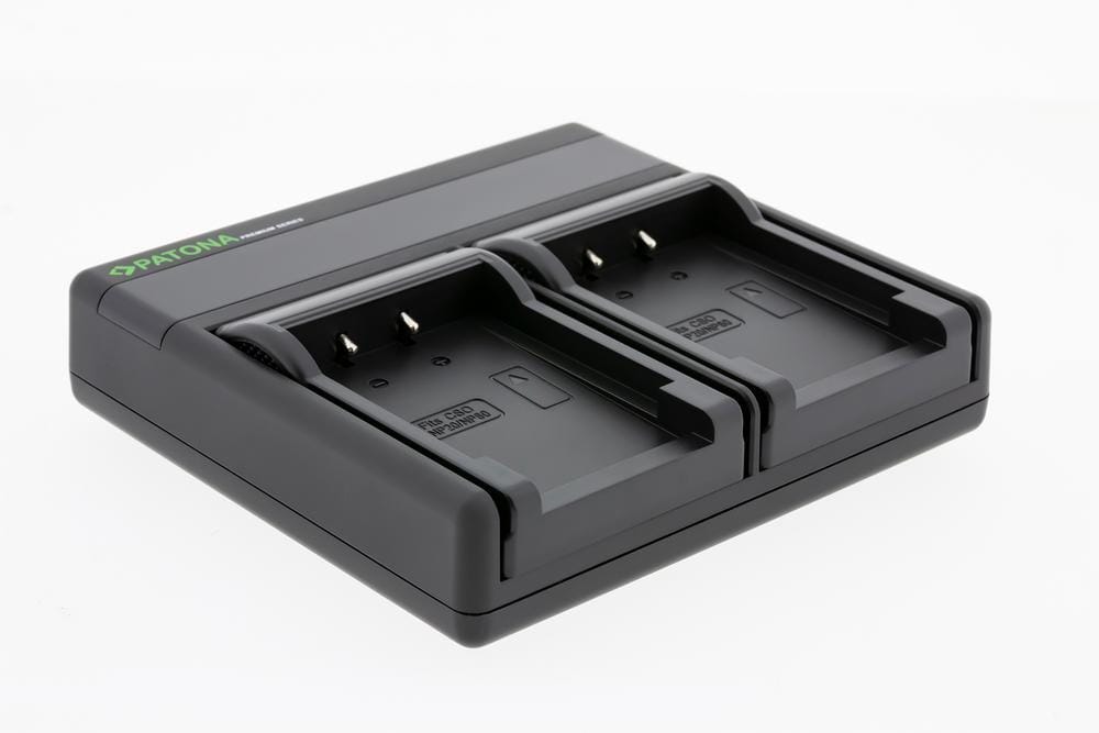PATONA Premium Dual PD Performance Ladegerät für Casio NP-20 inkl. USB-C input/output