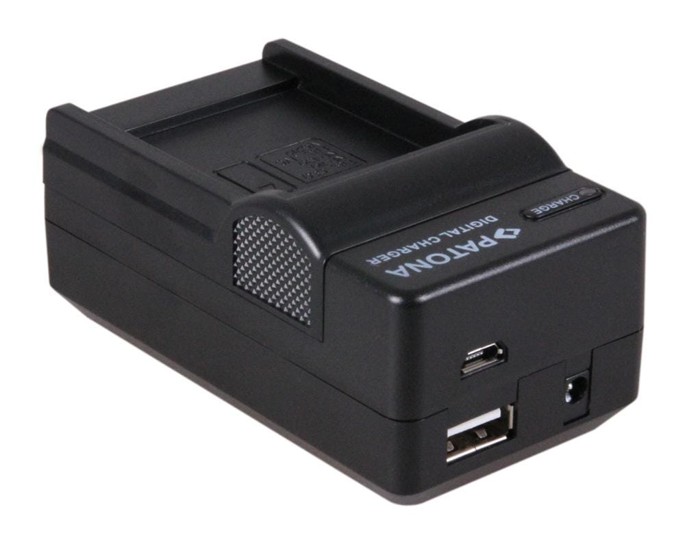 PATONA 4in1 Ladegerät für Casio NP110 NP-130 EXILIM ZOOM EX Z2200