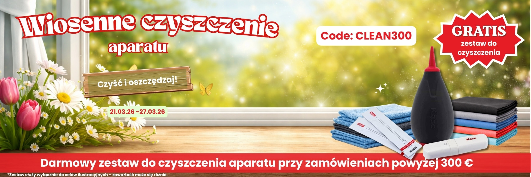 Spring cleaning promotion