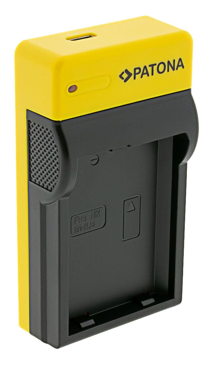 PATONA Slim USB Ladegerät mit USB‑C Input für Nikon EN‑EL14 CoolPix D3100 D3200 D5100 D5200 P7000 P7100 P7700 P7800 D5300 PATONA Slim USB Ladegerät mit USB‑C Input für Nikon EN‑EL14 CoolPix D3100 D3200 D5100 D5200 P7000 P7100 P7700 P7800 D5300