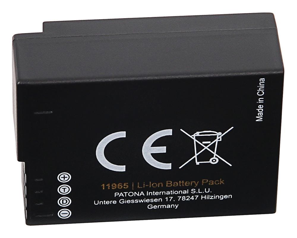 PATONA PROTECT Akku für Panasonic DMW-BLC12 Lumix DMC FZ200 DMC G6 G5 GH2 PATONA PROTECT Akku für Panasonic DMW-BLC12 Lumix DMC FZ200 DMC G6 G5 GH2