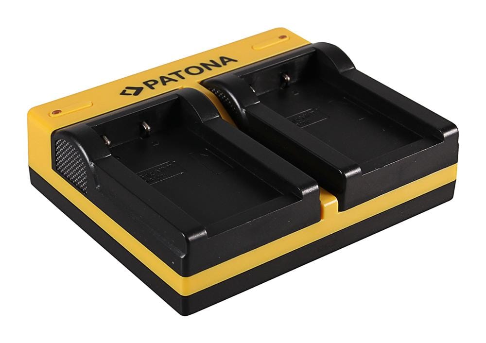 PATONA Dual Ladegerät für Konica Minolta Minolta NP-200 Dimage X Xg Xi Xt Xt Biz inkl. Micro-USB Kabel PATONA Dual Ladegerät für Konica Minolta Minolta NP-200 Dimage X Xg Xi Xt Xt Biz inkl. Micro-USB Kabel