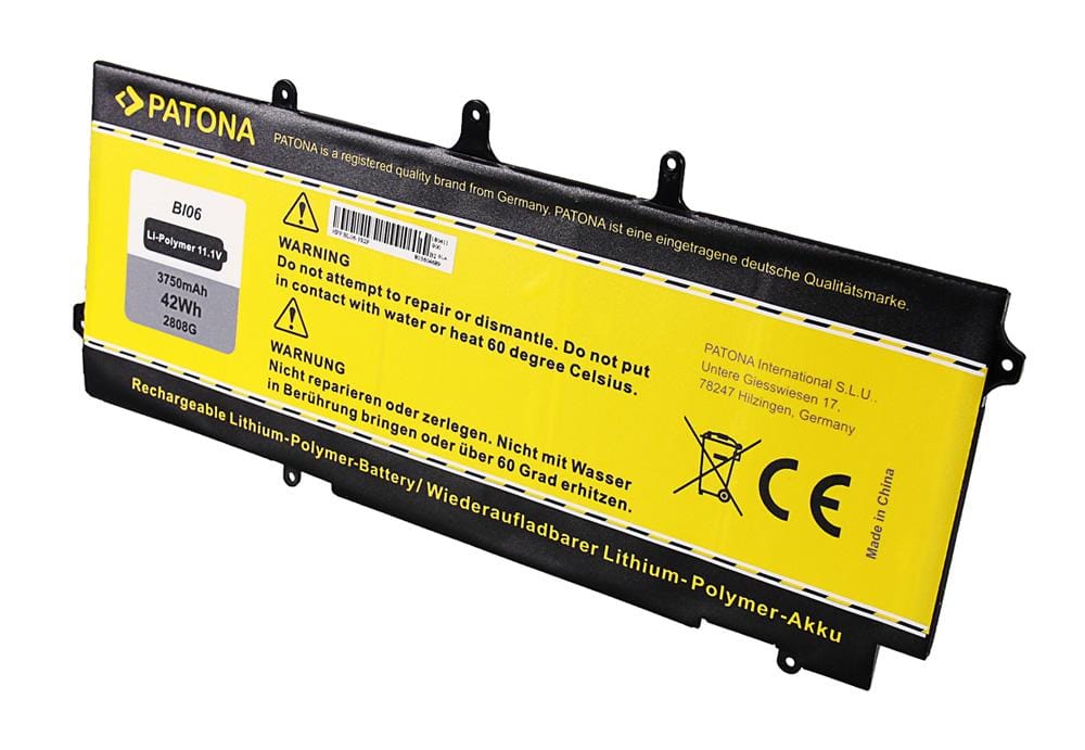 PATONA Akku für HP EliteBook 1040 Serie 722236-171 722236-1C1 BL06042XL HSTNN-DB5D