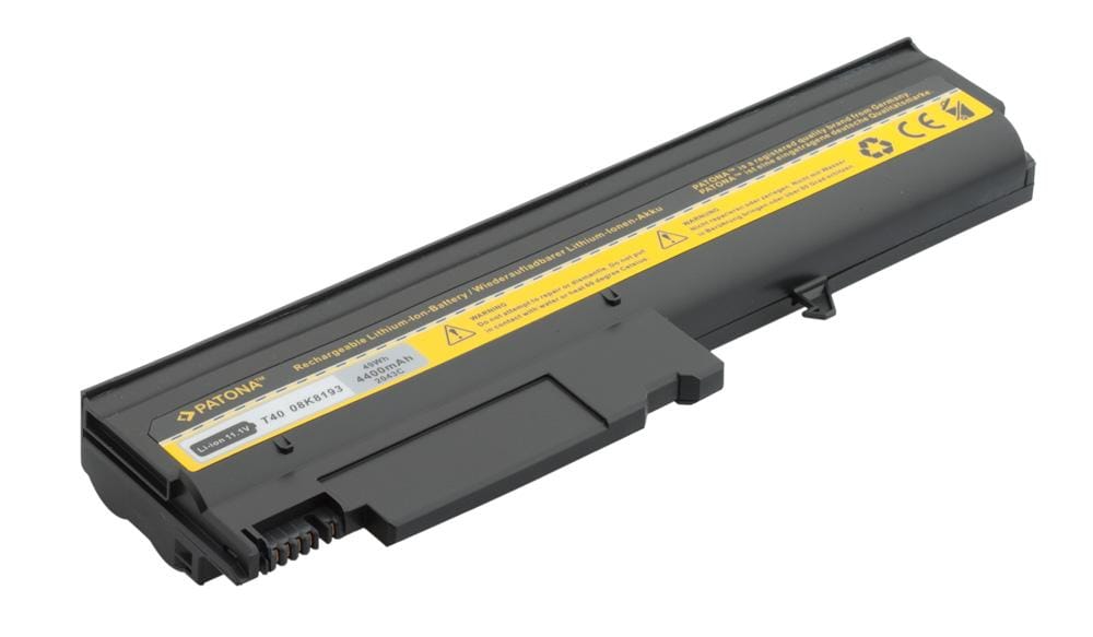 PATONA Akku für IBM Thinkpad T40 T41 T42 T43 R51 02K8193 4400mA PATONA Akku für IBM Thinkpad T40 T41 T42 T43 R51 02K8193 4400mA