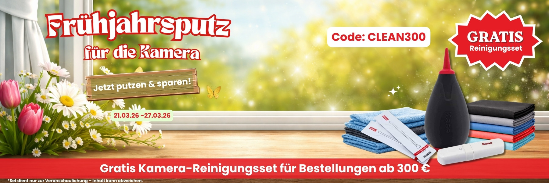 Spring cleaning promotion