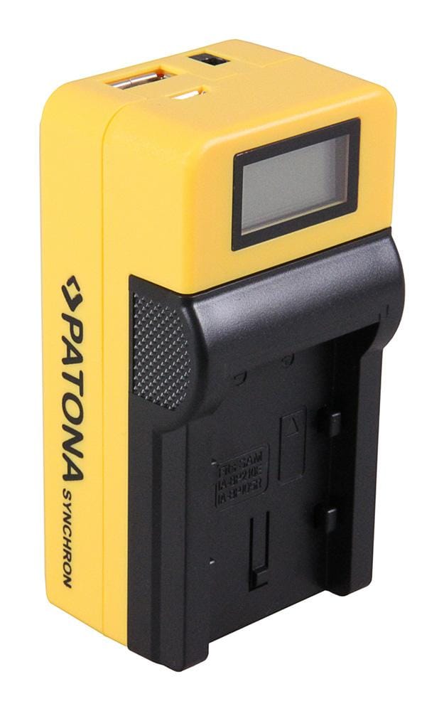 PATONA Synchron USB Ladegerät für Samsung IABP105R mit LCD Display PATONA Synchron USB Ladegerät für Samsung IABP105R mit LCD Display