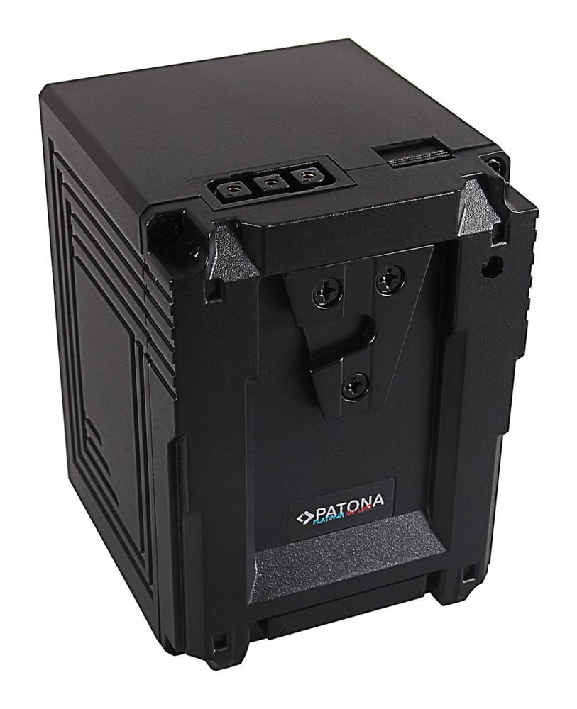 PATONA Platinum NANO V190 V‑Mount 189 Wh für Sony DSR 600P 650P 652P HDW 800P PDW 850 BP‑150w RED ARRI