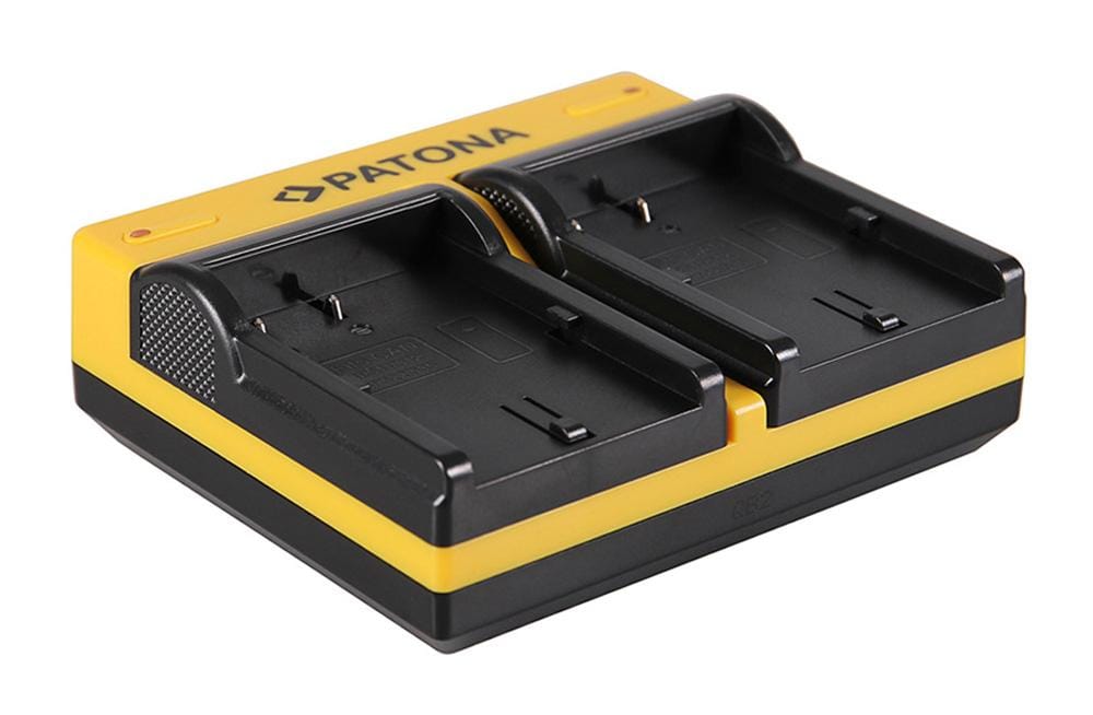 PATONA Dual Ladegerät für Canon BP-511 EOS 650 10D 20D 20Da 300D 300D 40D CMV500 D30 inkl. Micro-USB