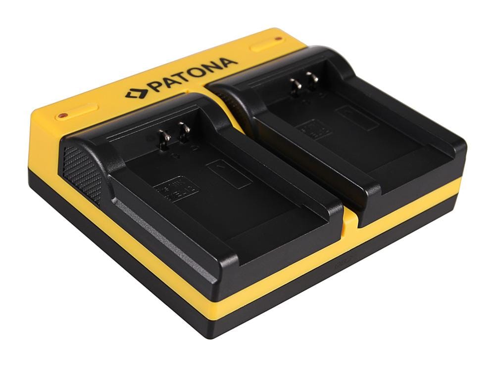 PATONA Dual Ladegerät für Nikon EN-EL12 Coolpix AW100 AW110 P300 P310 P330 S1000pj inkl. Micro-USB Kabel