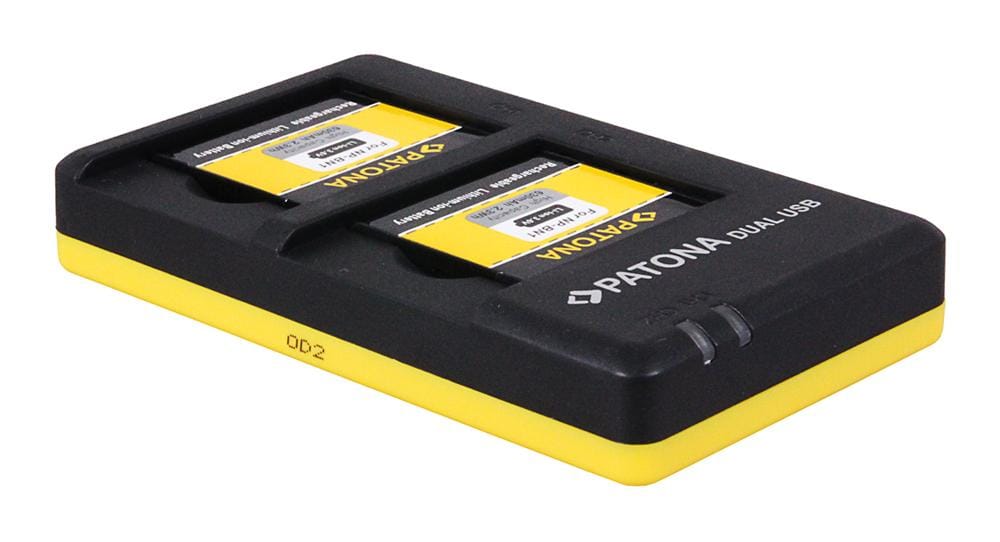 PATONA Dual Schnell-Ladegerät für Sony NP-BN1 BN1 inkl. Micro-USB Kabel