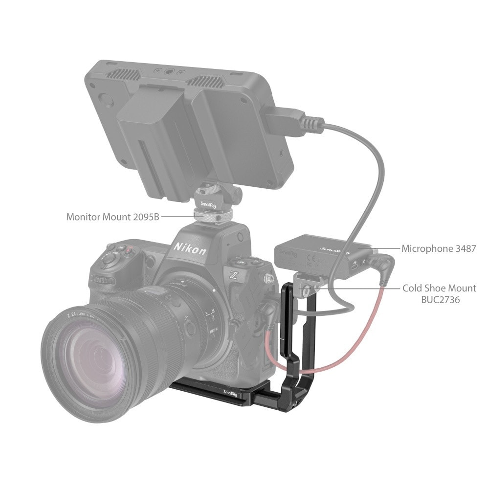 SmallRig L Winkel Bracket für Nikon Z8 3942 SmallRig L Winkel Bracket für Nikon Z8 3942